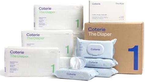 coterie trial|Coterie Baby Diapers + Wipes Baby Kit, Size 1 (198。